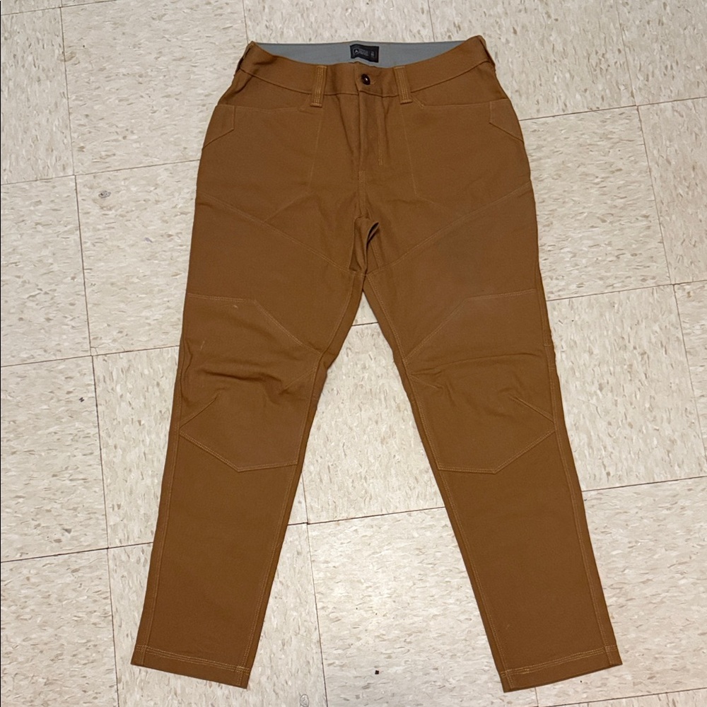 NWOT Triple Aught Design Brown Boot Cut Pants TAD Size 10 32x31
